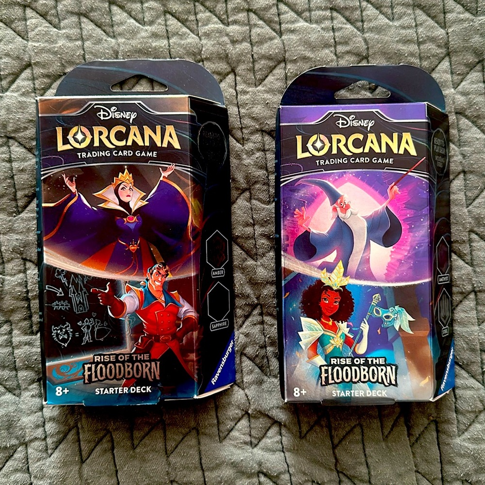 Disney Lorcana Starter Deck x 2